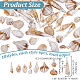 60Pcs 10 Styles Acrylic Pendants(OACR-PH0004-44)-2