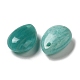 Natural Amazonite Teardrop Charms(G-M410-01-02)-2