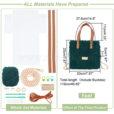 DIY Knitting Crochet Bags Kits(DIY-WH0449-63B)-2