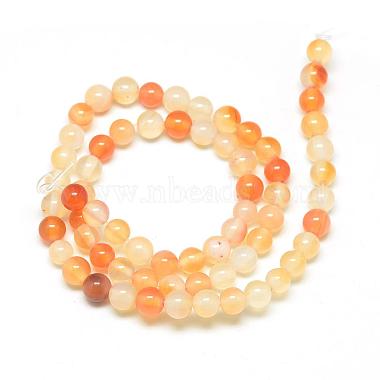 Natural Carnelian Beads Strands(G-Q462-10mm-45)-2