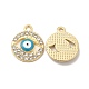 Alloy Enamel Pendants(PALLOY-I217-07G)-2