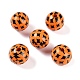 perles de bois d'Halloween(WOOD-S064-01B)-1