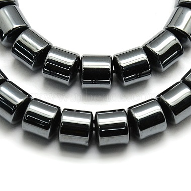 8mm Column Non-magnetic Hematite Beads