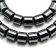 Grade AA Non-magnetic Synthetic Hematite Column Beads Strands(G-F161-06D)-1