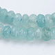 brins de perles de jade naturels et teints(G-P355-01B)-3