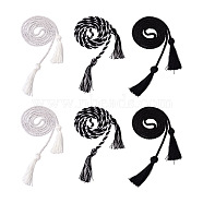 6Pcs 3 Style Polyester Tassel Big Pendant Decorations, for Graduation Ceremony, Mixed Color, 2pcs/style(FIND-TA0001-51)