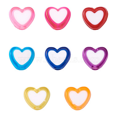 Opaque Acrylic Beads(OACR-BT0001-01)-2