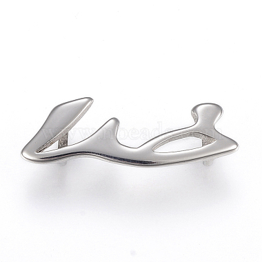 Stainless Steel Color Others Stainless Steel Slide Charms