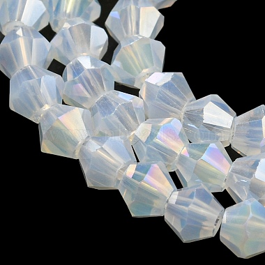 Imitation Jade Electroplate Glass Beads Strands(GLAA-F029-J4mm-A05)-3