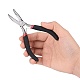 Carbon Steel Bent Nose Jewelry Plier for Jewelry Making Supplies(P021Y)-6