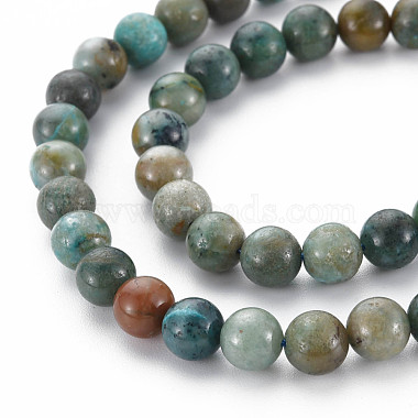 Natural Chrysocolla Beads Strands(G-S376-004A)-3