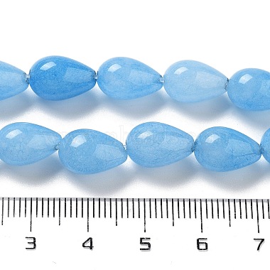 Natural Aquamarine Dyed Beads Strands(G-B106-A10-02)-5