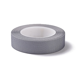 TPU Cloth Heat Sealing Tape, Waterproof Iron-On Seam Sealing Fabric, Fusing Adhesive Repair Tape for Dry Paddling Suit River Wader Rain Jacket Pants Clothing, Gray, 2x0.028cm, about 10m/roll(TOOL-WH0133-35D)