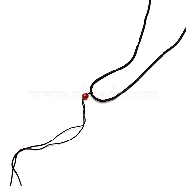Nylon Pendant Cord Loops(NWIR-WH0012-02B)-2