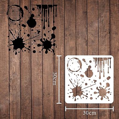 Plastic Reusable Drawing Painting Stencils Templates(DIY-WH0172-234)-2
