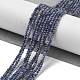 Natural Sapphire Beads Strands(G-F509-18A-2mm)-2