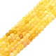 Natural Yellow Opal Beads Strands(G-P457-A03-18)-1
