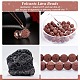 Synthetic Lava Rock Beads Strands(G-S277-8mm-02)-5