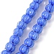 Perles vernissées manuelles(LAMP-G142-02B)-1