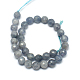 Natural Quartz Crystal Beads Strands(G-P088-37-8mm)-1