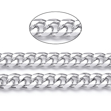Aluminum Faceted Curb Chains(CHA-N003-40P)-2