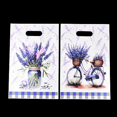 50Pcs 2 Styles OPP Plastic Packaging Bags(ABAG-F011-05)-1