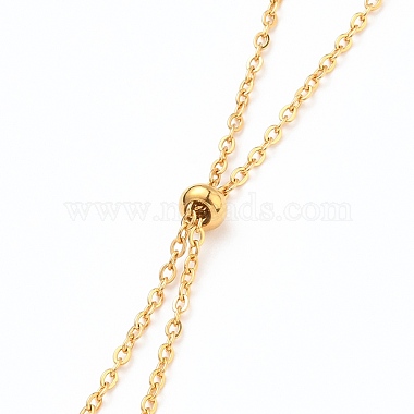 304 Stainless Steel Cable Chain Necklace Making(AJEW-JB00778-02)-2