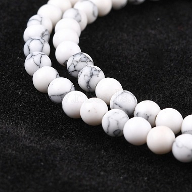 Synthetic Howlite Beads Strands(G-E110-4mm-5)-2