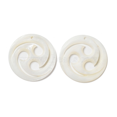 Natural Freshwater Shell Pendants(BSHE-P033-10)-3
