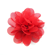 Lace Costume Accessories, Flower, Red, 50mm(OHAR-Q142-08)