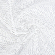 2M Polyester Mesh Fabric, for Dress Costumes Decoration, White, 200x159x0.02cm(DIY-WH0308-487B)