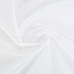 2M Polyester Mesh Fabric, for Dress Costumes Decoration, White, 200x159x0.02cm(DIY-WH0308-487B)