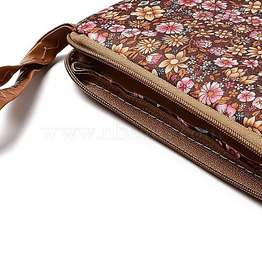 Flower Pattern Cotton Cloth Wallets(ABAG-Q043-06)-4