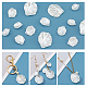 Elite 150Pcs 3 Style Pearlized Acrylic Imitation Pearl Pendants(SACR-PH0001-50)-4