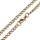 Saint Valentin Cadeaux alliage mélangé plat collier pendentif rond montre de poche(WACH-N012-M)-6