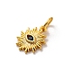 Brass Micro Pave Cubic Zirconia Charms(KK-U033-04G-02)-2