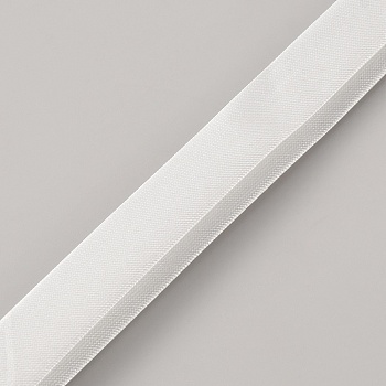 Stain Piping Ribbon, for Garment Accessories, Cheongsam Decoration, White, 1/2 inch(12mm)