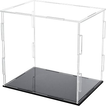 Acrylic Display Box, for Model Toy Display, Clear, 15.9x11x15.4cm