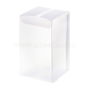 White Rectangle Plastic Gift Boxes