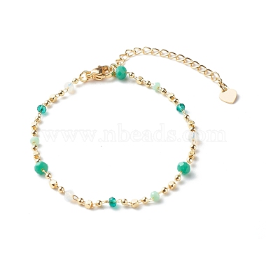 Brass Ball Chains Bracelets(BJEW-JB06526)-4