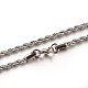 304 Stainless Steel Rope Chain Necklaces(STAS-M174-009P-B)-1