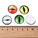 Printed Transparent Glass Cabochons(GL-CBAA22A-01)-4
