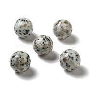Natural Sesame Jasper/Kiwi Jasper Beads, No Hole/Undrilled, Round, 25~25.5mm(G-A206-02-15)