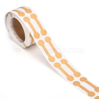 Self-Adhesive Kraft Paper Gift Tag Stickers(DIY-G021-02)-2