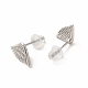 Brass Asymmetrical Earrings for Women(EJEW-L262-01P)-2