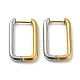Two Tone 304 Stainless Steel Hoop Earrings(EJEW-K257-02A-GP)-1