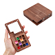Palettenbox für Aquarellfarben aus Holz(AJEW-WH0020-57A)-1