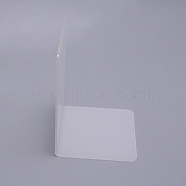 Transparent Acrylic Display Stands, for Book Holder, Clear, 12.3x12x17.7mm(ODIS-WH0005-73)