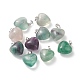 Natural Fluorite Pendants(G-I311-A20)-1