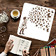 PET Hollow Out Drawing Painting Stencils(DIY-WH0391-0751)-3